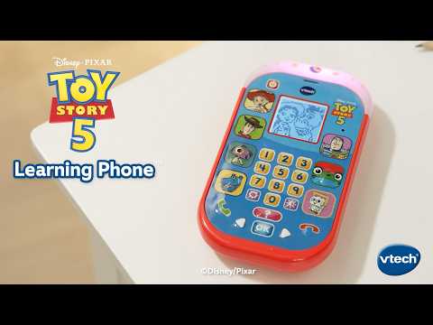 Video thumbnail for the VTech Disney Pixar Toy Story Learning Phone