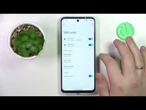 How to Switch SIM Preferences in Motorola Moto G23 – Enter SIM Options