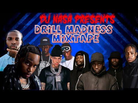 Drill Madness Mixtape DJ NASA ft Wakadinali  Buruklyn boyz  Poundz Central cee Pop smoke