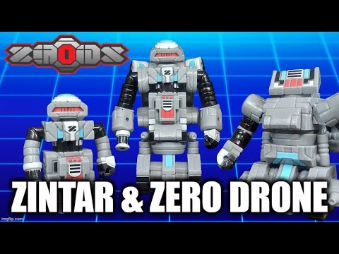 Toyfinity ZEROIDS Zintar & Zero Drone GLYOS Review