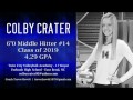 2019 MH / Colby Crater #14 / MAPL RALEIGH