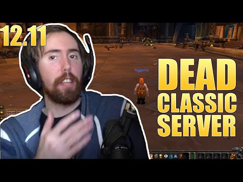 Asmongold Reacts - Low Pop Classic Servers Dying? by Punkrat | Flamelash | 12 11