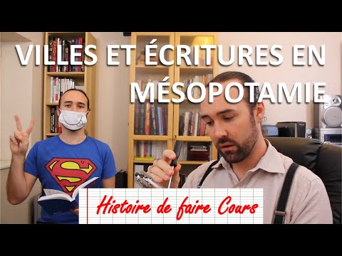Histoire de Faire Cours - VILLES ET ECRITURES EN MESOPOTAMIE