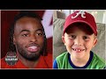 How an 8-year-old Alabama fan inspired RB Najee Harris' 5 TD game vs. Ole Miss | College GameDay