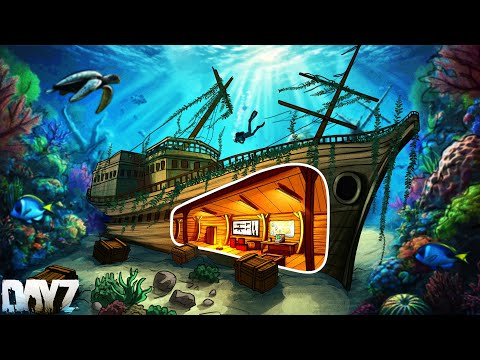 We Lived in a Sunken Shipwreck & No one found it! - DayZ