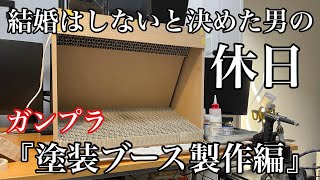 『結婚しないと決めた男の休日』 ガンプラ 自作塗装ブース製作編