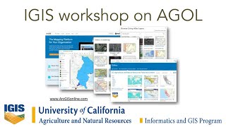 IGIS Workshop - Introduction to ArcGIS Online - March 8, 2024