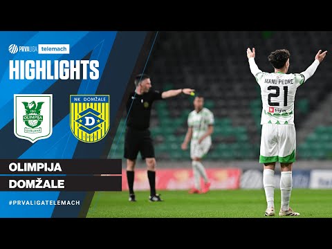 Olimpija 2-0 Domžale | 31. krog 2024/25 #PrvaLigaTelemach.