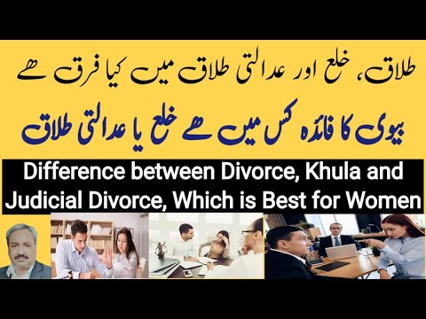 Divorce Khula and Judicial Divorce Difference | Dissolution of Marriage| Tanseekh e Nikah | Haq Mehr