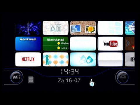 My Wii Menu (16-7-2022)