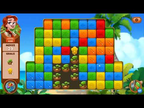 Lost Island: Blast Adventure - Level 410 (No Boosters) HD