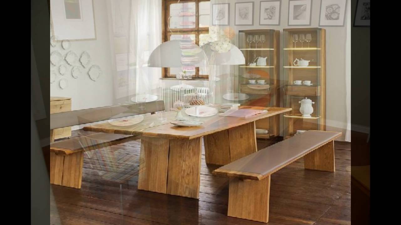 dining tables with benches seats