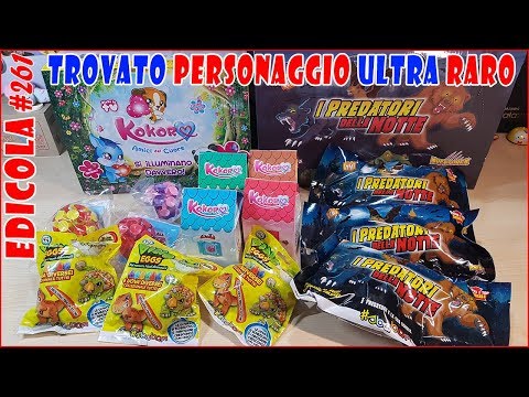 EDICOLA: Dino Eggs Dinosauri SpiderBall Kokoro amici del cuore KreatureX predatori della notte