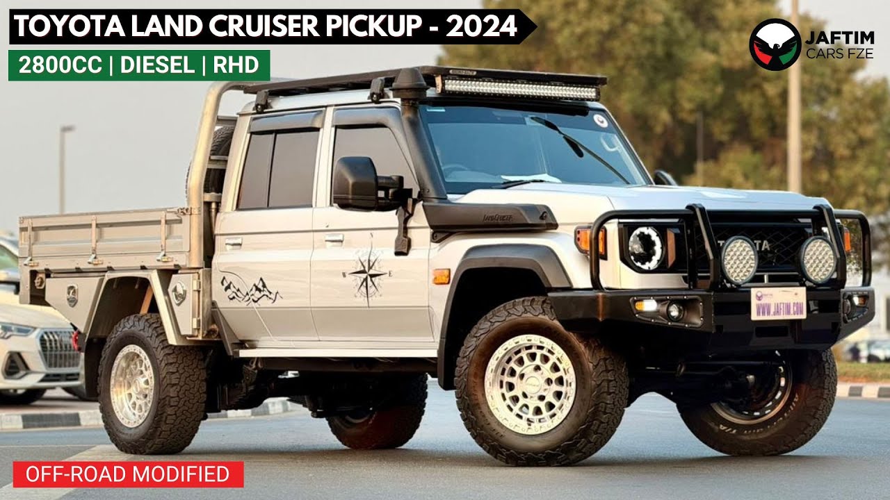 Toyota Land Cruiser Pick Up DOUBLE CABIN | X-BAR HEAVY-DUTY TOW AND RECOVERY SYSTEM | NORWELD HEAVY-DUTY ALUMINUM TRAY | 2.8L DI video