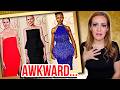 INCREASINGLY UNCOMFORTABLE & ILL-FITTING RED CARPET LOOKS