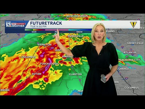 Severe Thunderstorms Expected In North Alabama