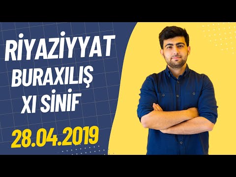 Buraxılış imtahanı - 28.04.2019 - Riyaziyyat suallarının izahı