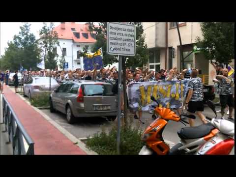 Pohod  Viol na stadion -MARIBOR-olimpija,mi smo MARIBOR