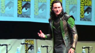 Tom Hiddleston's Comic-Con LOKI Stunt video