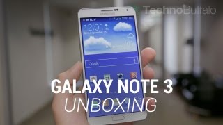 Galaxy Note 3 Unboxing