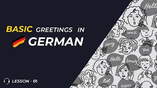 Learn German| Basic Greeting Words| German Language for Beginners