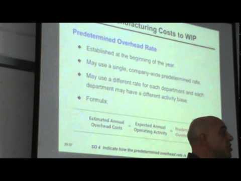 Managerial Accounting Lecture 01