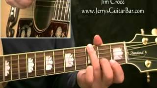 Ho To Play Jim Croce Photographs and Memories (intro only)
