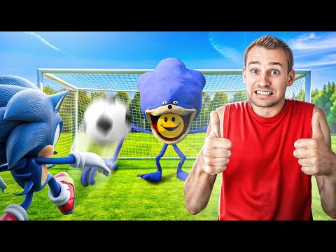 Shin Sonic Tapes Challenge by Angelina and Dad Raymik (SONIC) in English