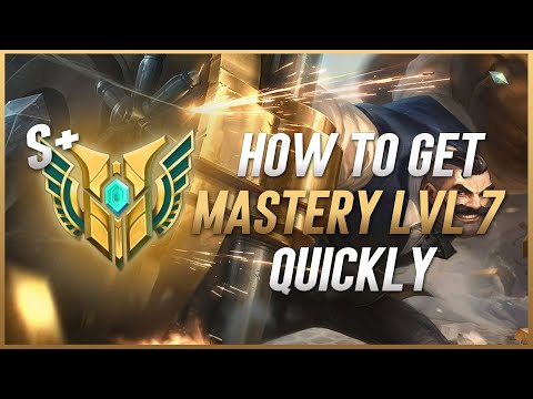 How to get any Champion to Mastery Level 7 Fast in League of Legends Season 13 (VERY FAST)