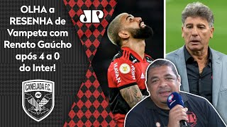 ‘Agora, os caras vão chegar pro Renato Gaúcho e…’ Vampeta resenha após Flamengo 0 x 4 Inter