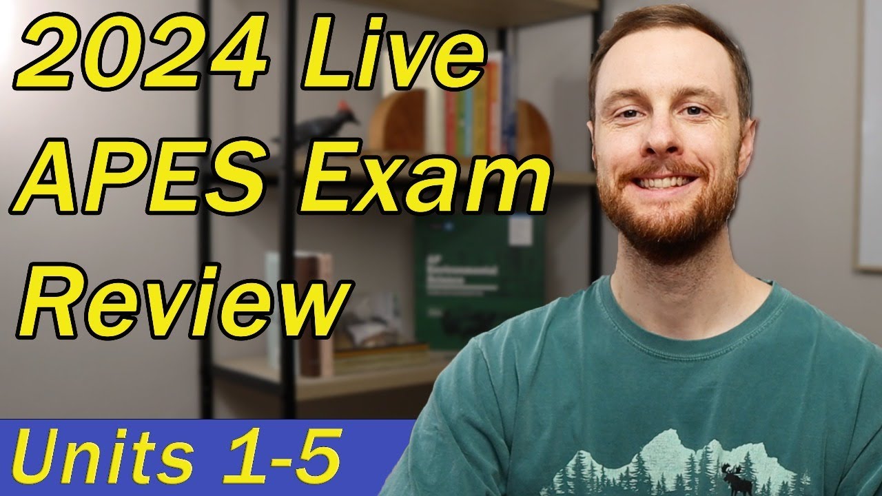 Comprehensive Review for the 2024 AP Environmental Science Exam: Units ...