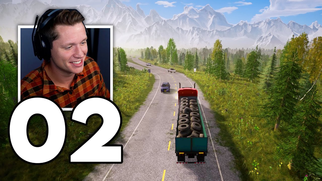Long-haul trucking simulator gameplay tutorial - Video thumbnail