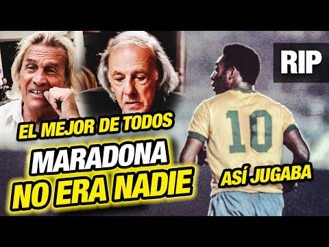 PELÉ FUE EL MEJOR DE LA HISTORIA - GATTI, MENOTTI, ARGENTINOS y ESTRELLAS DEL FUTBOL