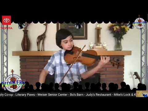 Online Youth Round 1 - Max Francis 1st Place - 2022 National Oldtime Fiddle Contest (Weiser)