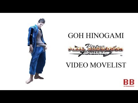 Virtua Fighter 5 FS - Video Movelist - Goh Hinogami