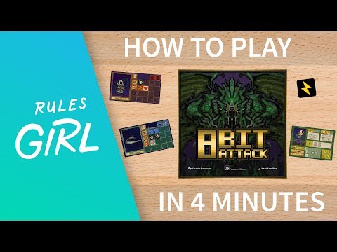 How to Play 8 Bit Attack in 4 Minutes - Rules Girl
