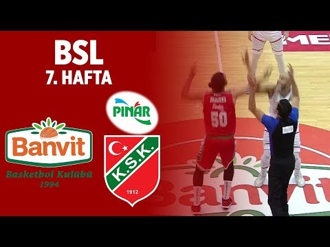 BSL 7. Hafta Özet | Banvit 84-75 Pınar Karşıyaka