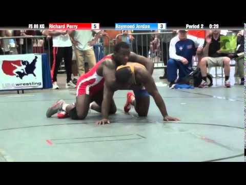 Mens FS FS 86 KG - Richard Perry vs. Raymond Jordan