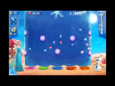 Frozen Free Fall 2 - Walkthrough Level 2 (side level at 42)