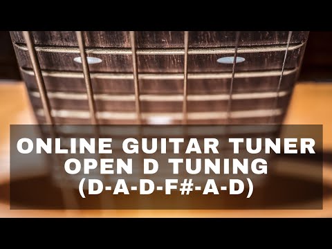 Open D Guitar Tuner For 6 String Guitar (Best Version) - Online Guitar Tuner