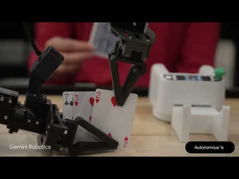 Gemini Robotics Demo: Playing Cards