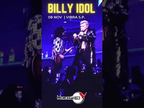 Billy Idol no Vibra São Paulo – Uma Noite de Hits - #morcegãofm