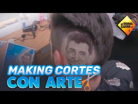 Rob el peluquero - Making - Arte - El Hormiguero