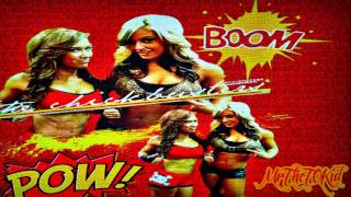 WWE| 2014: The Chickbusters 1st Theme Song ►&quot;One Girl Revolution(Remix)&quot; By SuperChick ᴴᴰ