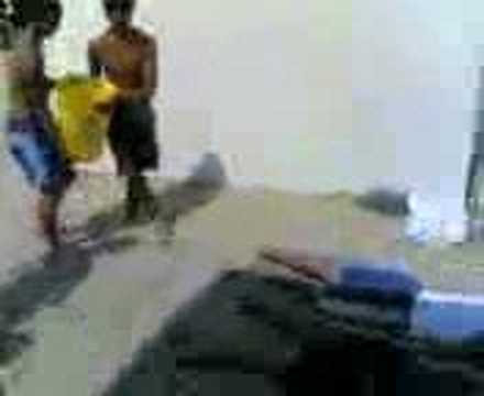 gavettone dopo una bella sbronza