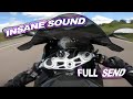 BMW S1000RR SC PROJECT RAW ENGINE SOUND AUTOBAHN