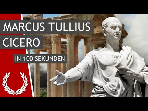 Wer war Cicero? Roms Alleskönner in 100 Sekunden