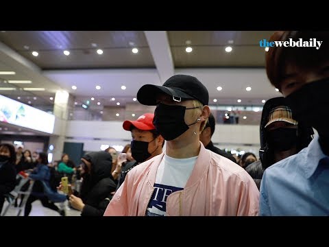 [WD영상] 워너원(WANNA ONE) 강다니엘 포커스 1월 22일 인천국제공항 입국 현장