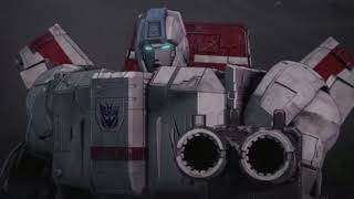 Download lagu Transformers: War For Cybertron Trilogy Jetfire shoots Skywarp in the back mp3