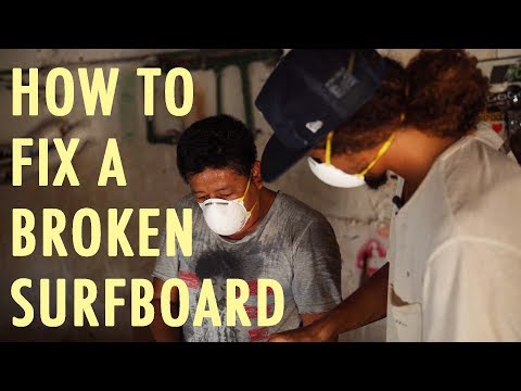 How to Fix a surfboard w/ Och- Cliff Notes: Ep. 3